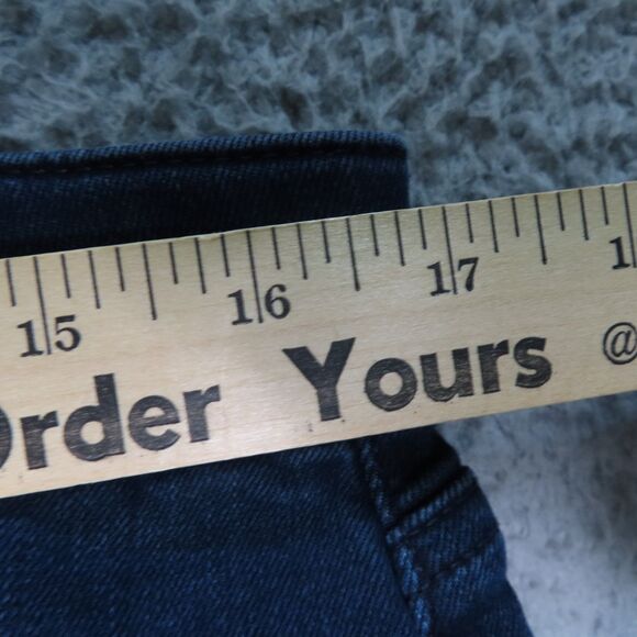 NYDJ Not Your Daughters Jeans 14 Blue Sheri Bling Ankle Lift Tuck Technology - Picture 4 of 11